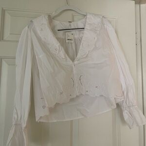Free People Maisie Cutwork Top